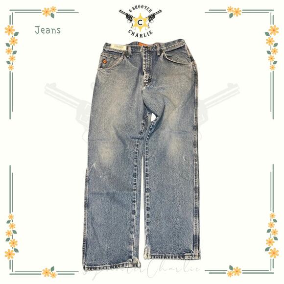 Wrangler Mens FR Fire Resistant HCR2 Flame Resistant Jeans 36 x 30 WFR1 - Picture 1 of 7